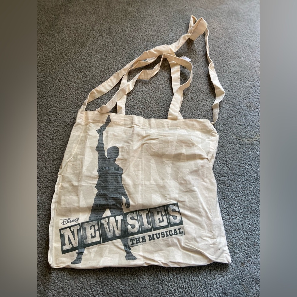 Newsies canvas bag